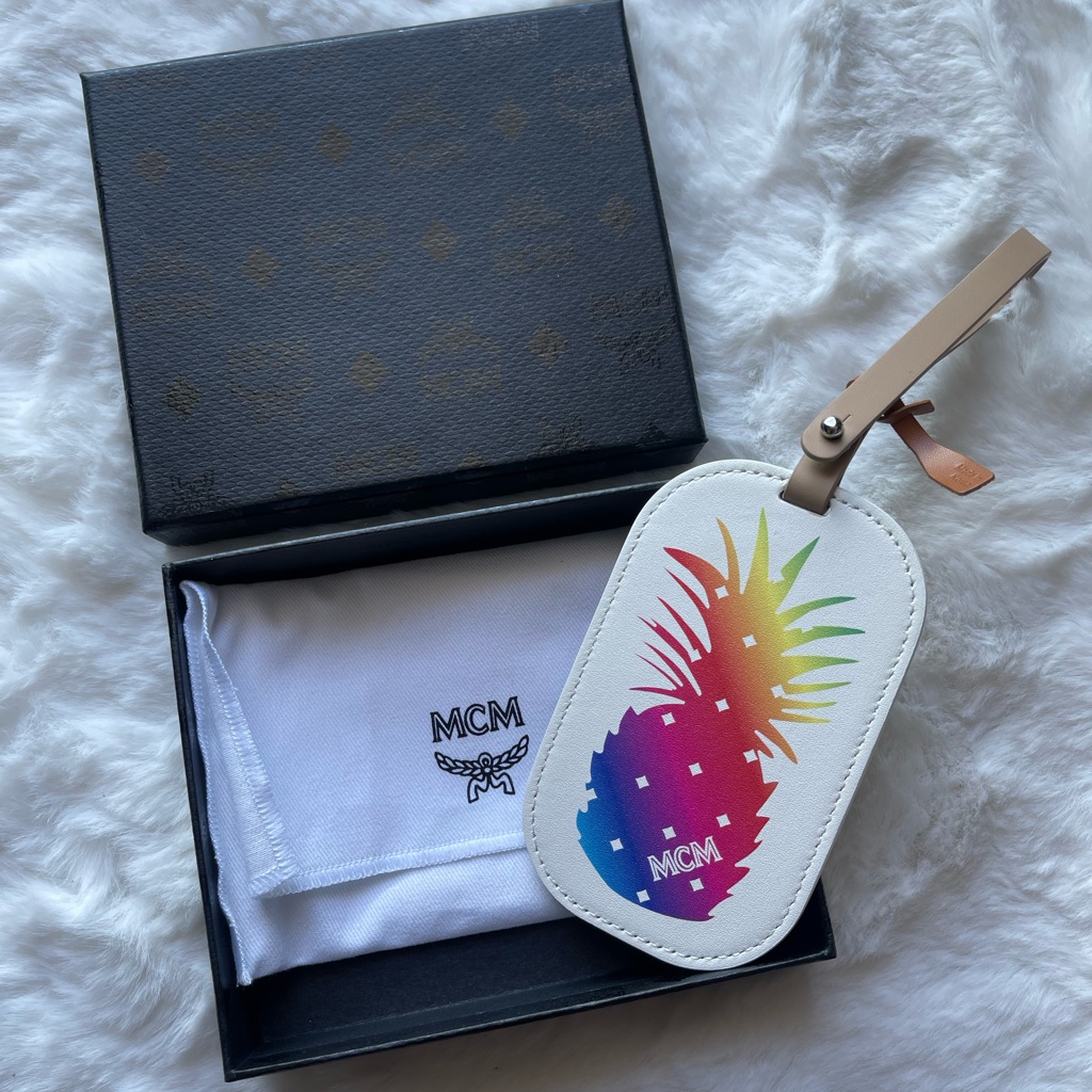 Mcm Pineapple Luggge Tag (Limited Edition)